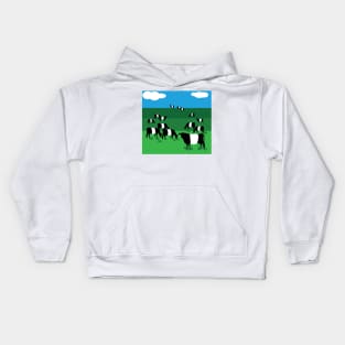 Belted Galloway Cattle Kids Hoodie